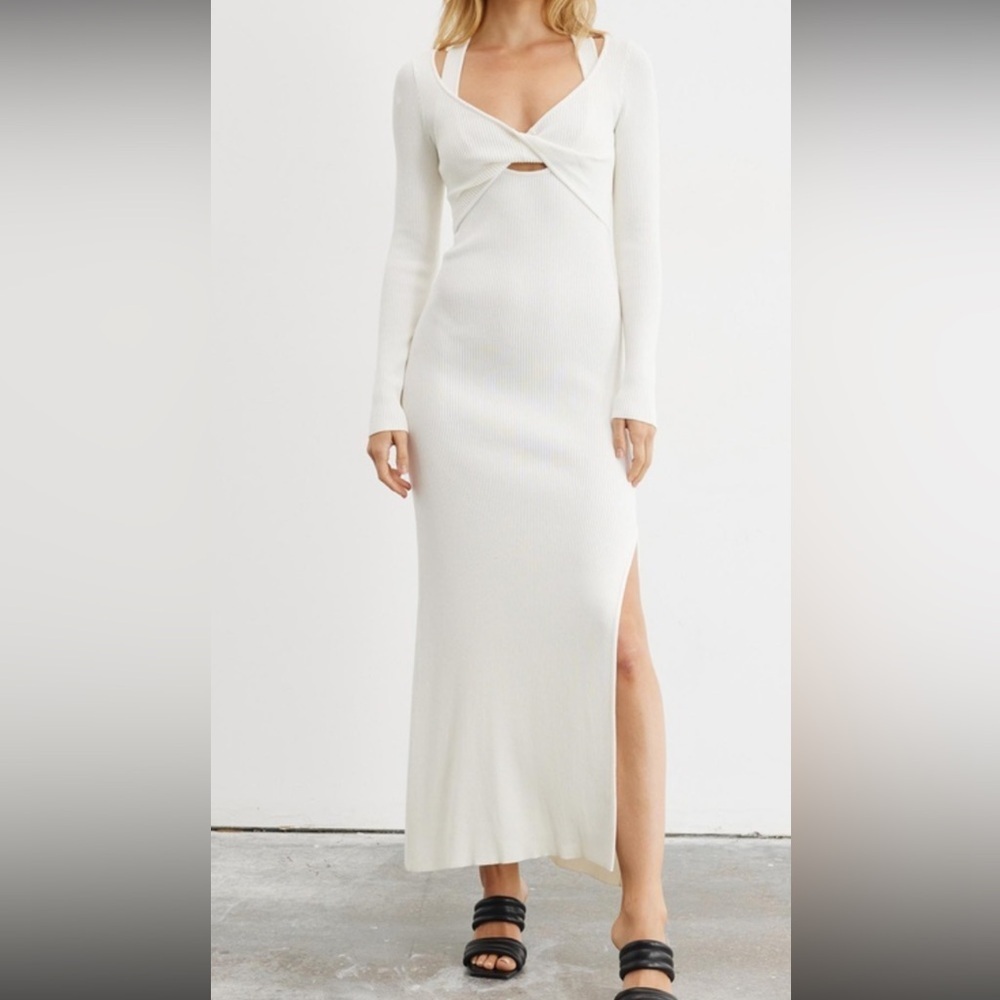 Sovere / Mesmerise Combo Knit Dress 2 piece Size Small